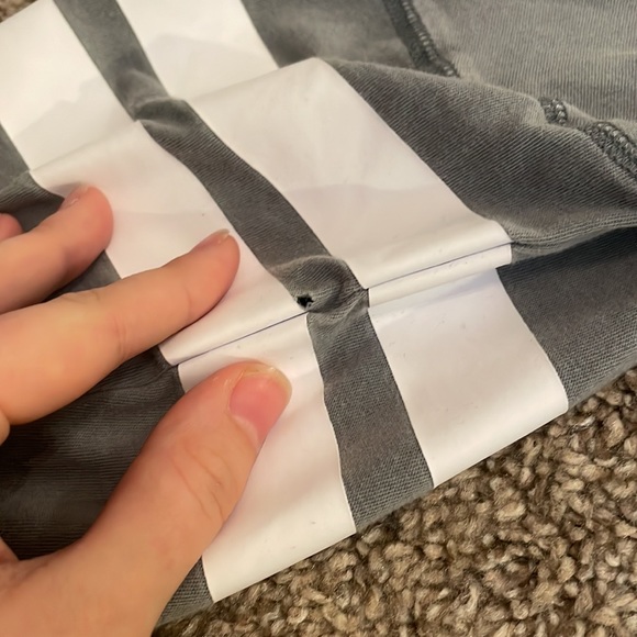 Grey light weight hooded long sleeve, size S (oversized fit) - Picture 5 of 7